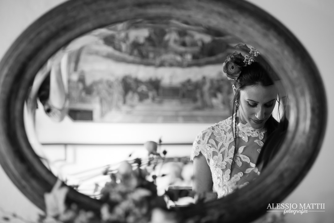Sposa matrimonio country in Toscana - Alessio Mattii Fotografo matrimonio toscana
