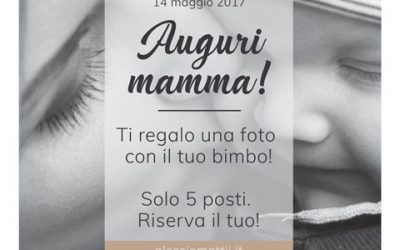 Sessione fotografica gratuita per la Festa della mamma! 14 maggio 2017 sulle mura di Lucca